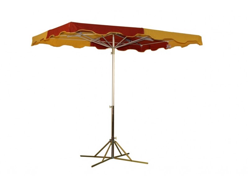 Parapluie 220 x 180 Rouille et Beige